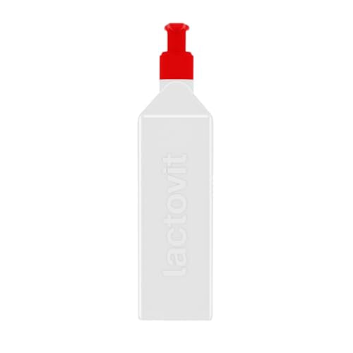 Lactovit Lactourea Body Milk demonstrating fast absorption and light finish