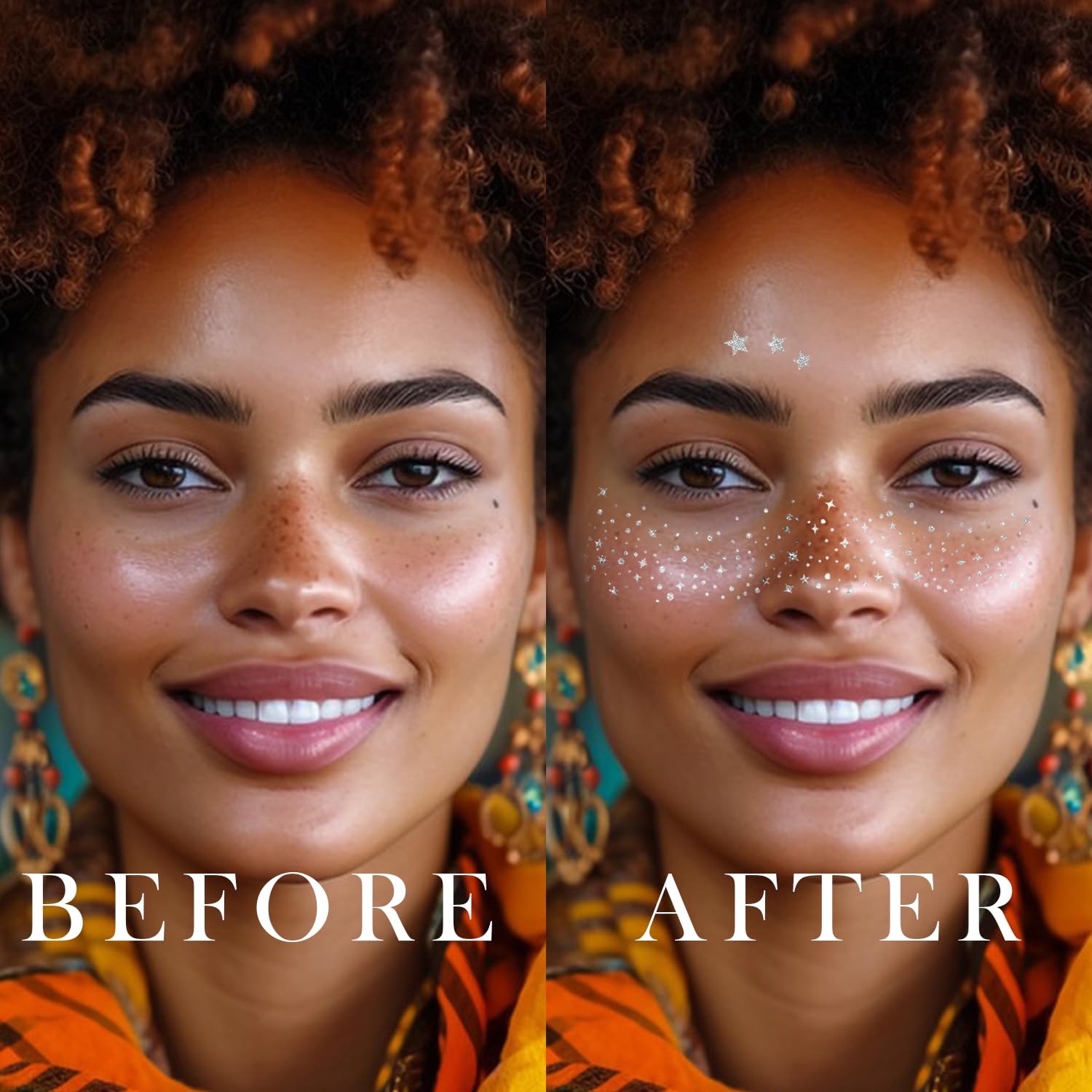 LADDYFOX cruelty-free silver freckles patches remove cleanly with cleansing oil