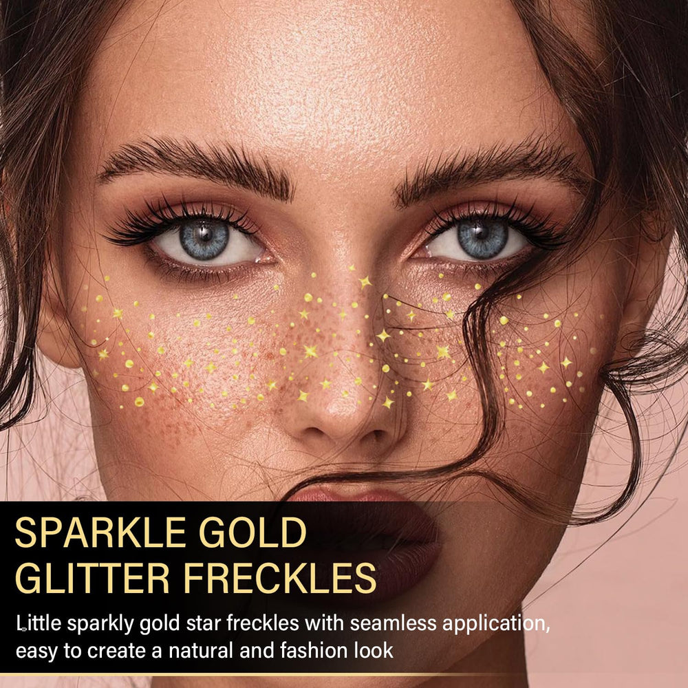 LADDYFOX gift-packaged glitter freckles ideal for Halloween or holidays.