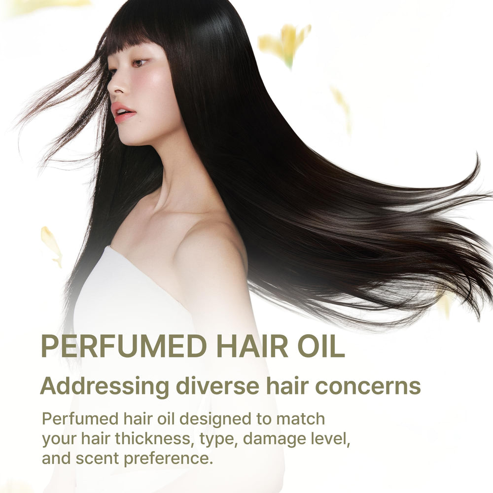 Close-up of LADOR Oil showing lightweight texture for daily use.