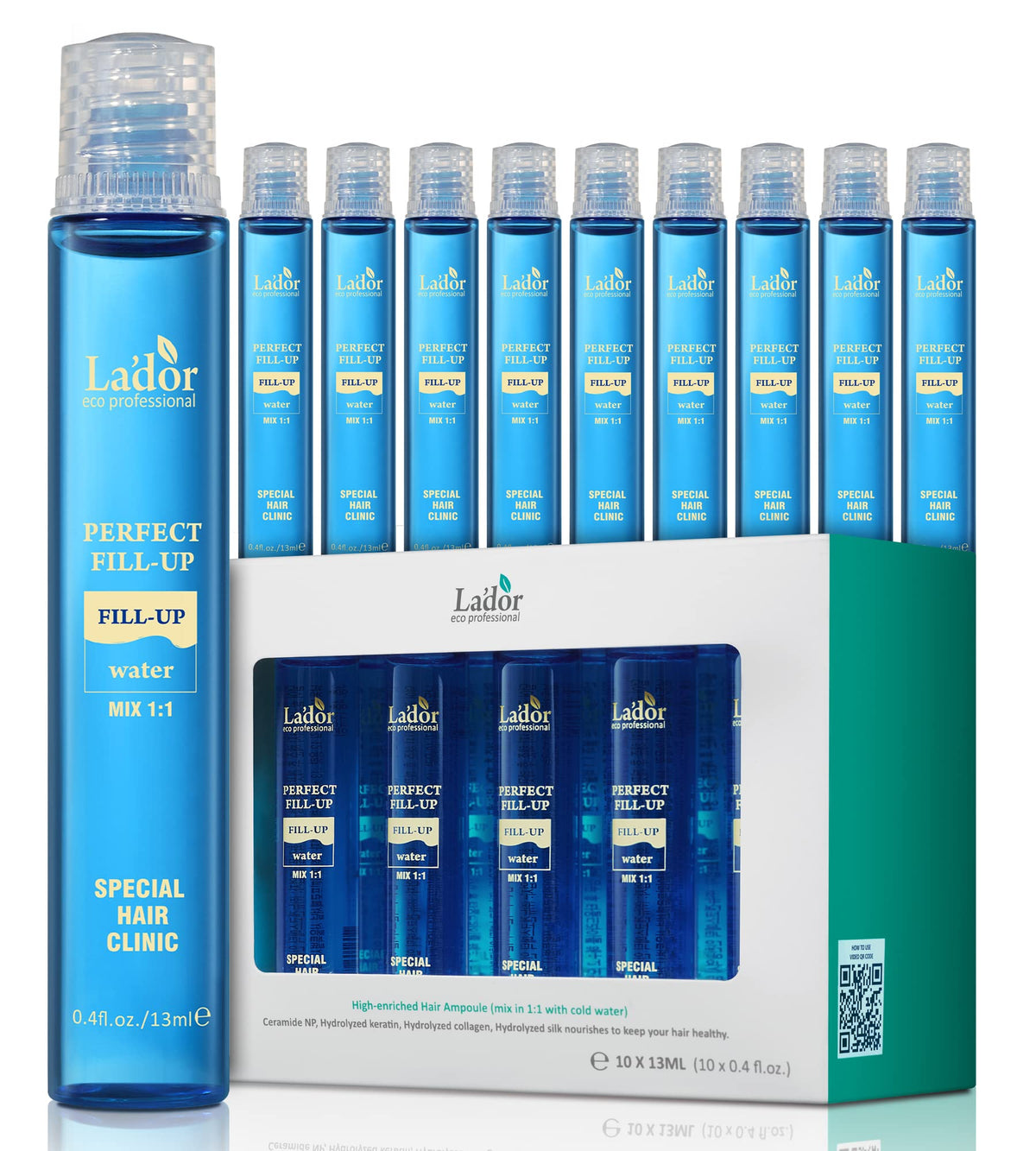LA'DOR Perfect Hair Fill Up bottle pour for quick conditioning