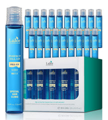 LA'DOR Perfect Hair Fill-Up ampoules ready for application, hydrating hair at home