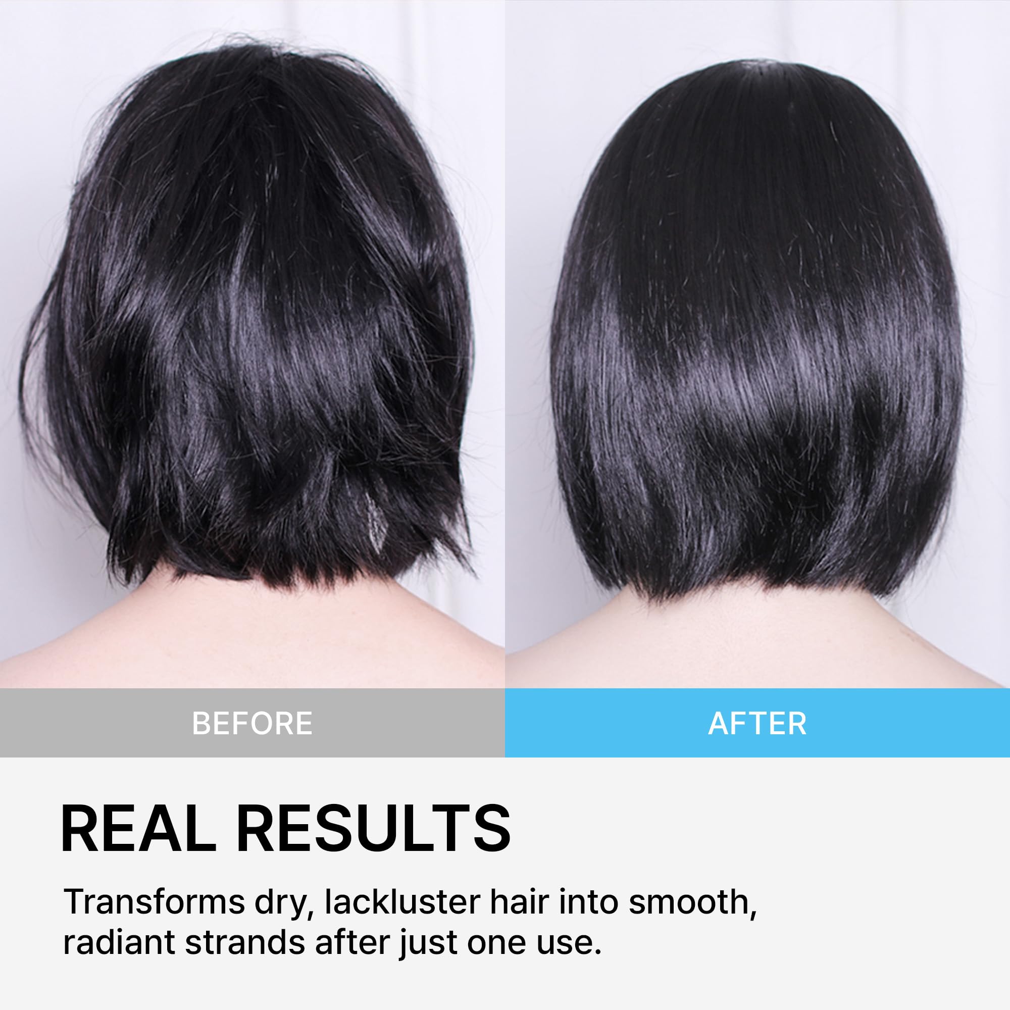 LA'DOR self-heating technology revives damaged hair during treatment