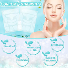 LadPemo crows-feet patch helps soften crow's feet with secure overnight adhesion.