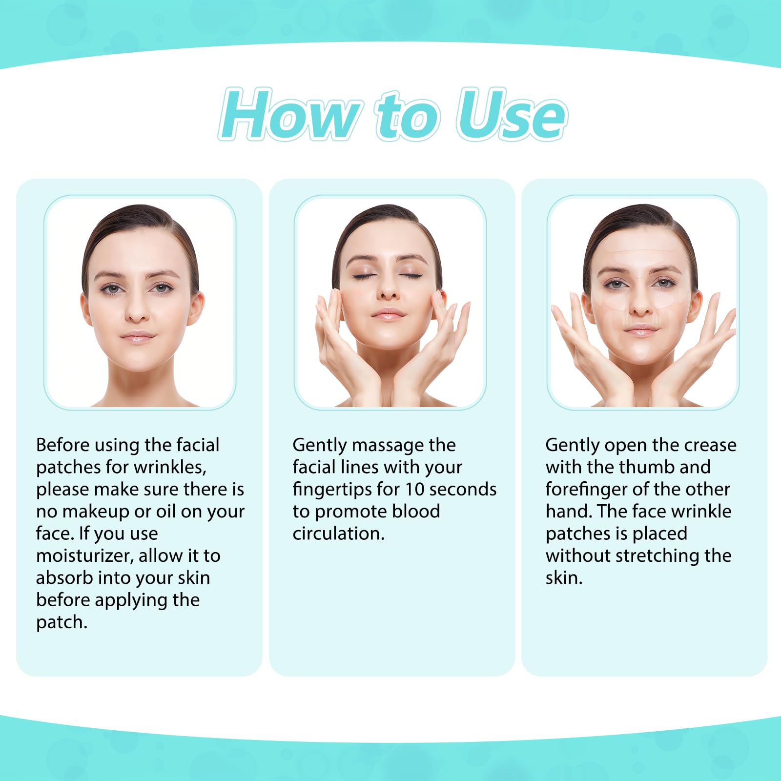 LadPemo smile-lines patch addresses smile lines for subtle overnight smoothing.