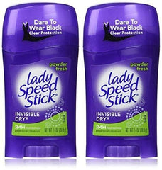 Lady Speed Stick Invisible Dry Powder Fresh two-pack bundle offering value and protection