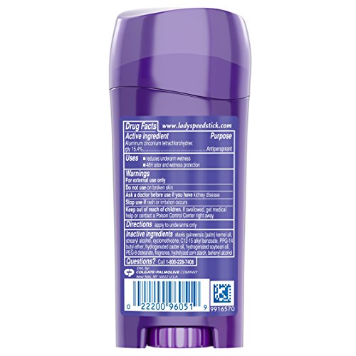 Lady Speed Stick Invisible Dry Powder application showing smooth, residue-free underarm experience.
