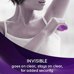 Lady Speed Stick Fresh Fusion gel on skin demonstrates discreet wear.