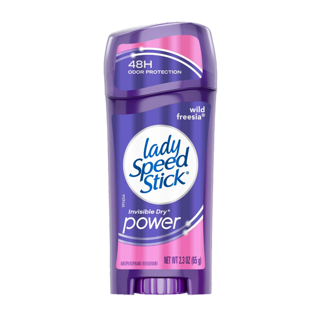 Lady Speed Stick Invisible Dry Power with Wild Freesia keeps you dry and feeling fresh all day.