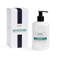 LAFCO New York Fresh Cut Gardenia hand cream 12 oz in elegant jar for daily use