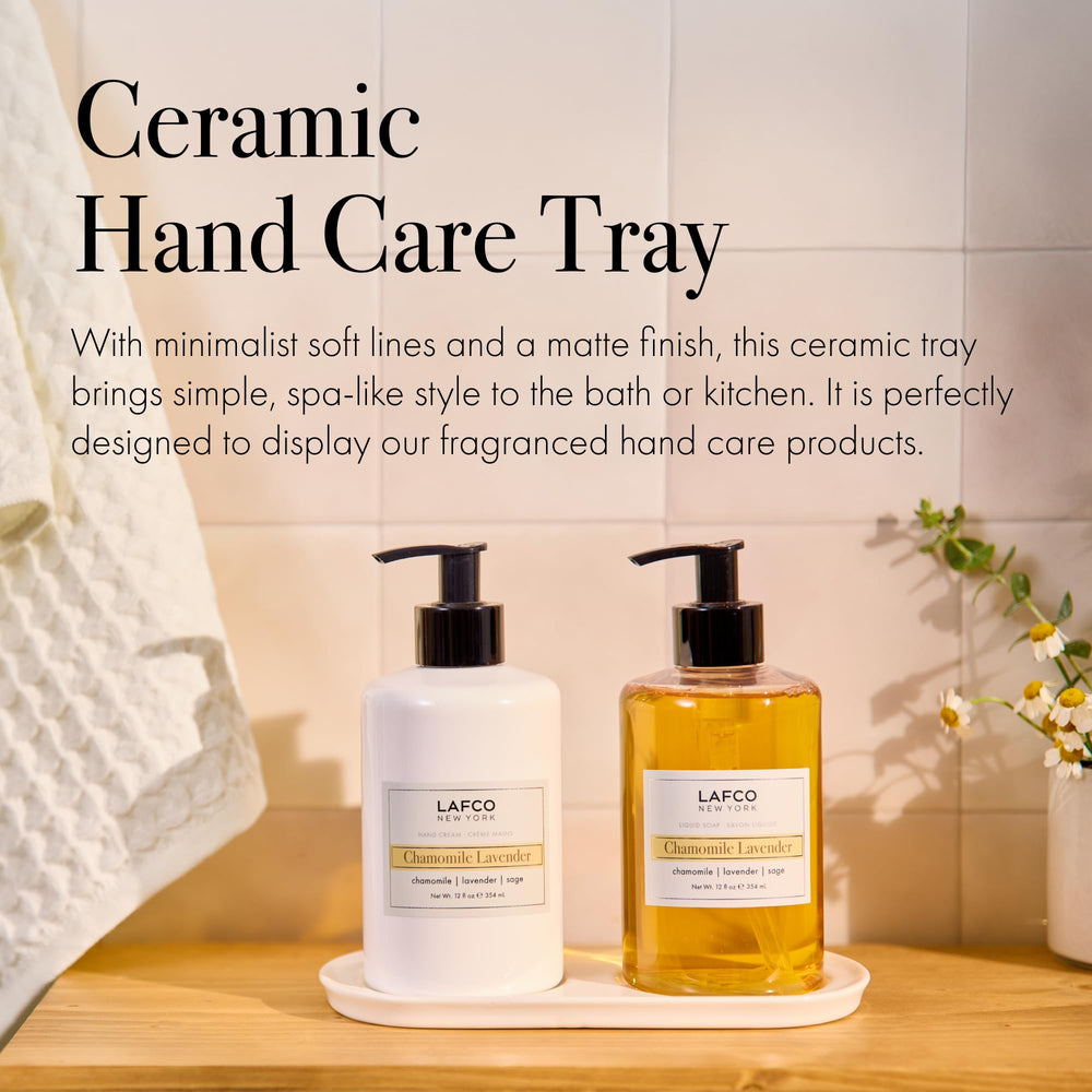 LAFCO New York Hand Care Trio ambience elevates any space with spa-inspired design.