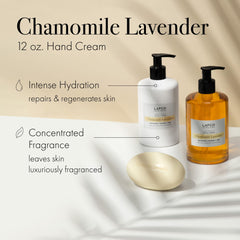 LAFCO New York hand cream shows a silky texture for smooth, comfortable application.