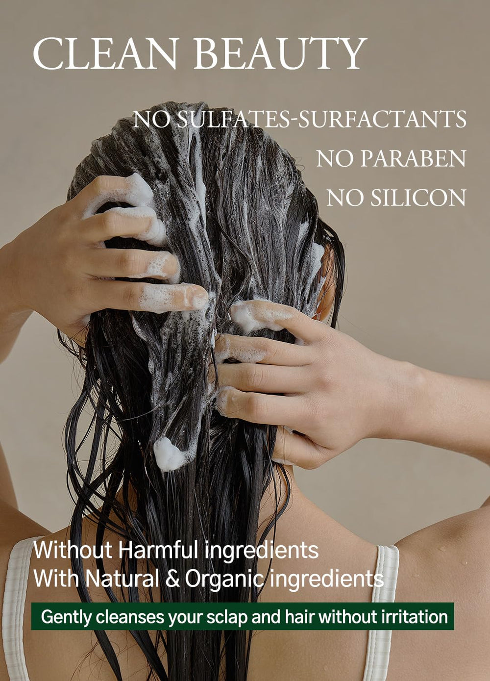 Laferme Laminaria packaging shows paraben-free protection for sensitive scalps