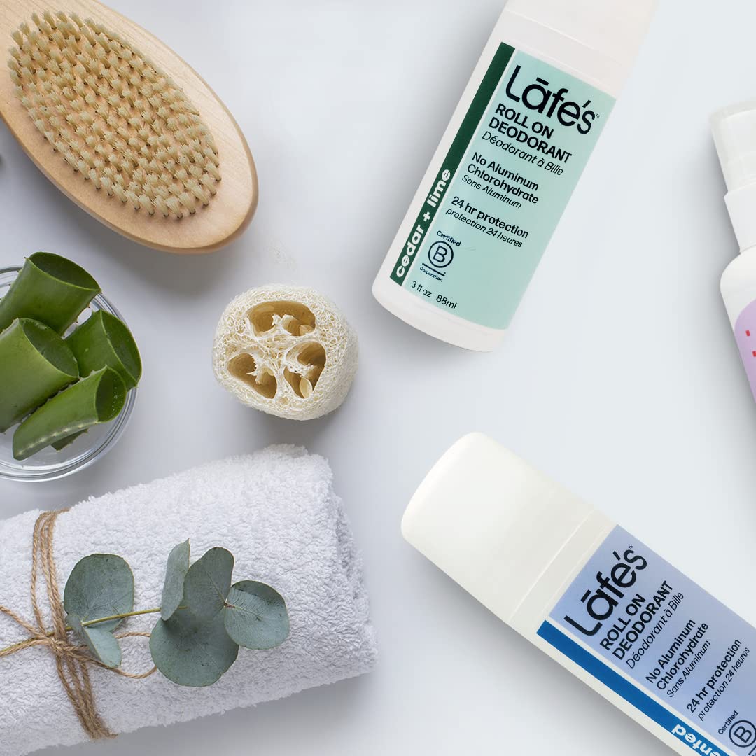 Lafe's 6-pack of unscented deodorant ready for stocking up.