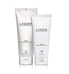 LAGOM Cellup Gel to Water Cleanser bottle cleanses while preserving skin hydration.