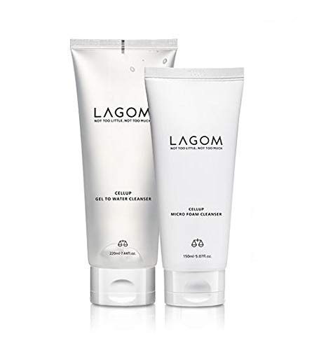 LAGOM Cellup Micro Foam Cleanser pack delivers gentle foaming action for everyday cleansing.