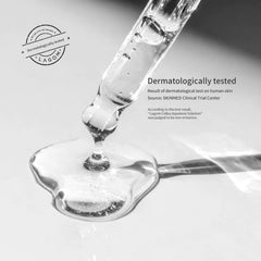 LAGOM Cellus Aqualane Solution applying to the face for quick absorption