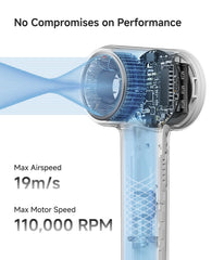 Laifen MINI smart temperature control and ionic technology in use