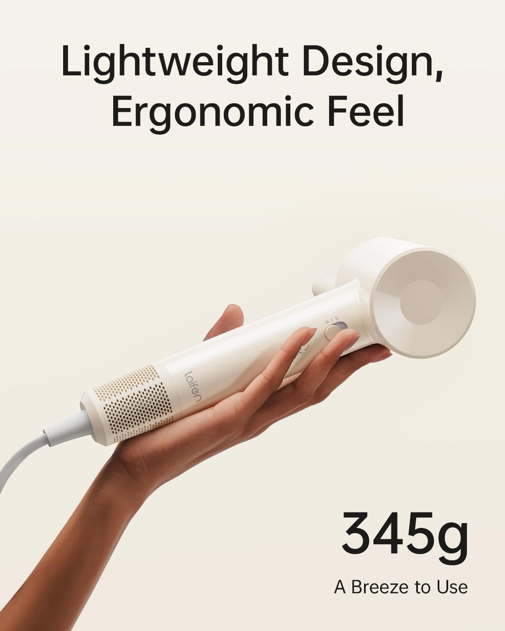 Laifen SE Lite lightweight design for comfortable handling and extended use