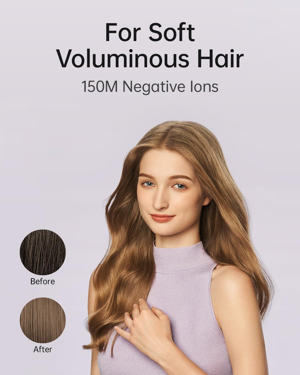 Laifen SE Lite uses Smart Temperature Control to protect hair.