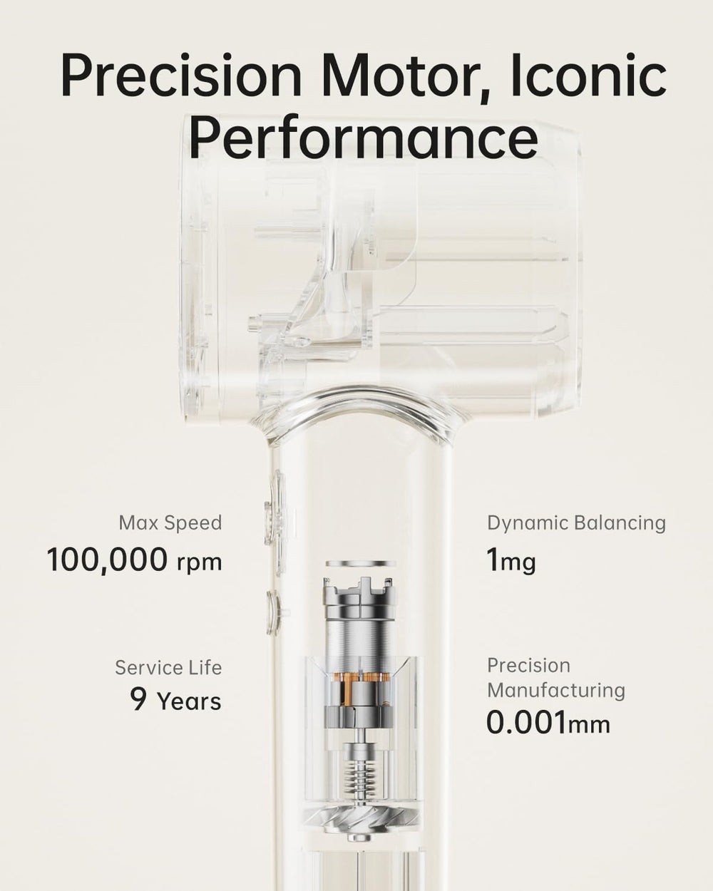 Laifen SE Lite styling nozzles: smooth for sleek finishes and diffuser for volume
