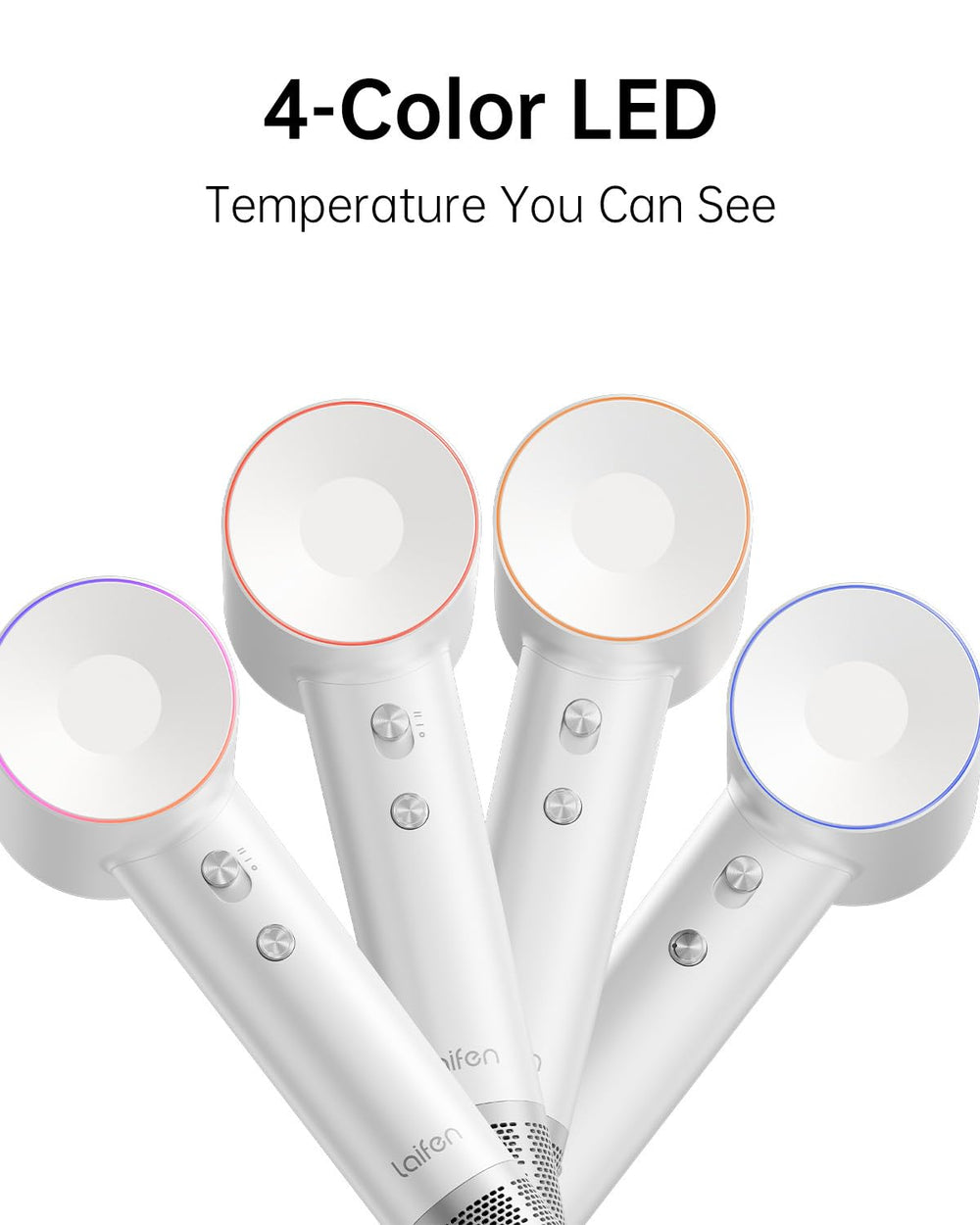 Laifen Swift Hair Dryer lightweight design for easy handling.