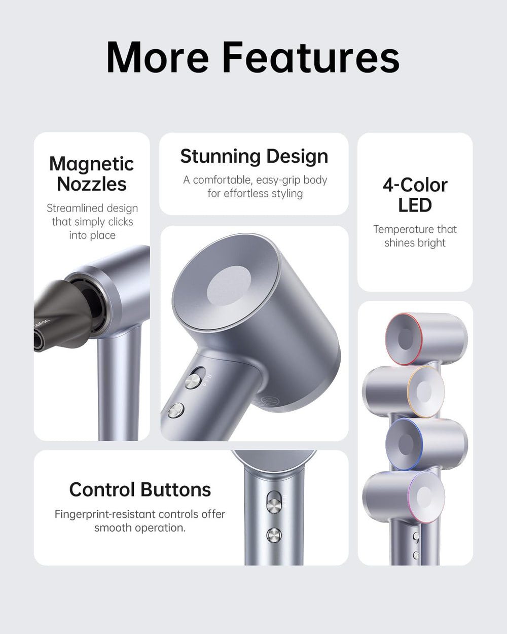 Laifen Swift Special Hair Dryer compact design ideal for travel