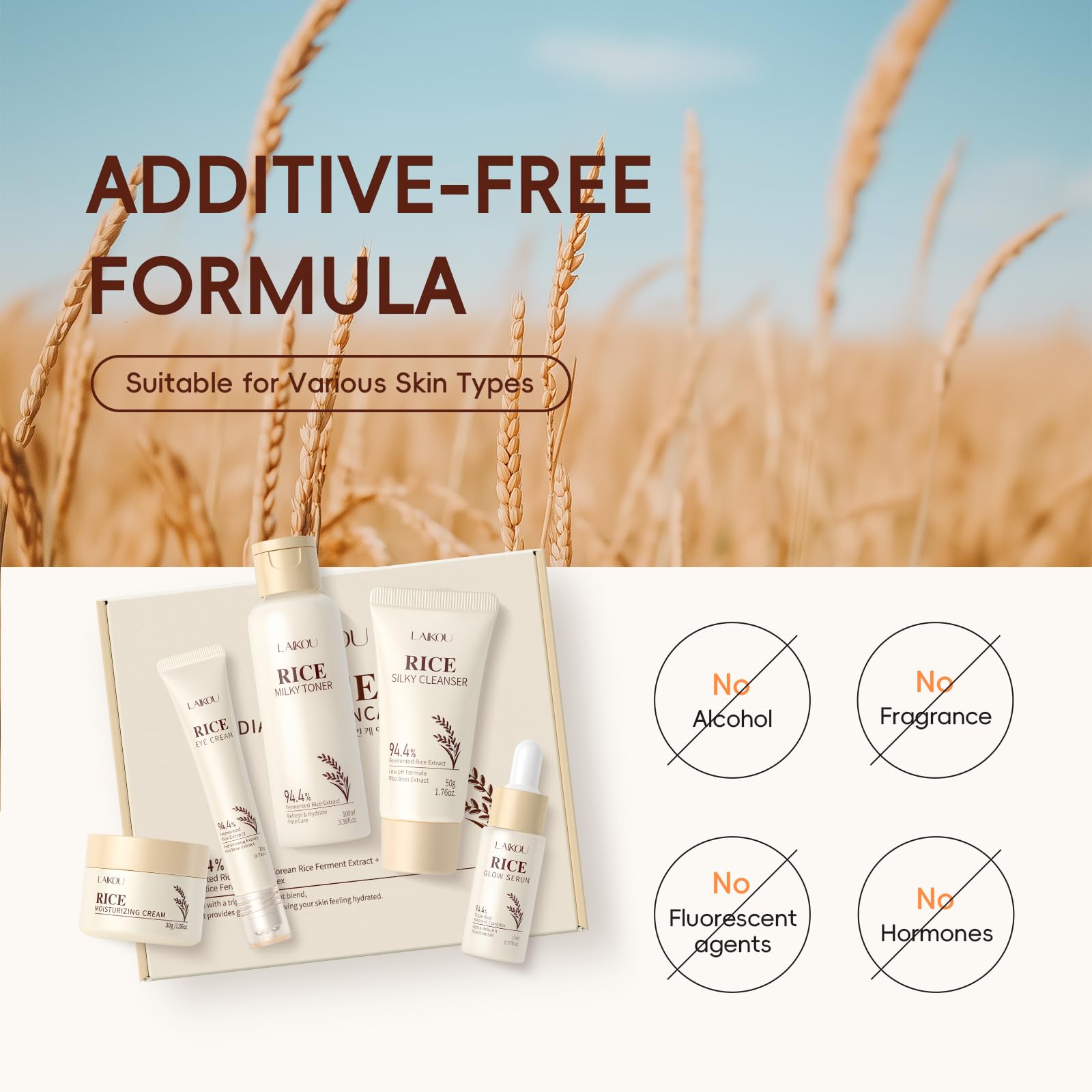 LAIKOU daily routine scene showing spa-like home care