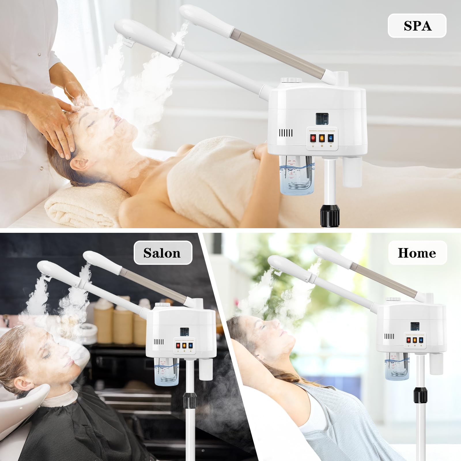 Lailelaodi dual-nozzle with reusable oil sticks for aroma.
