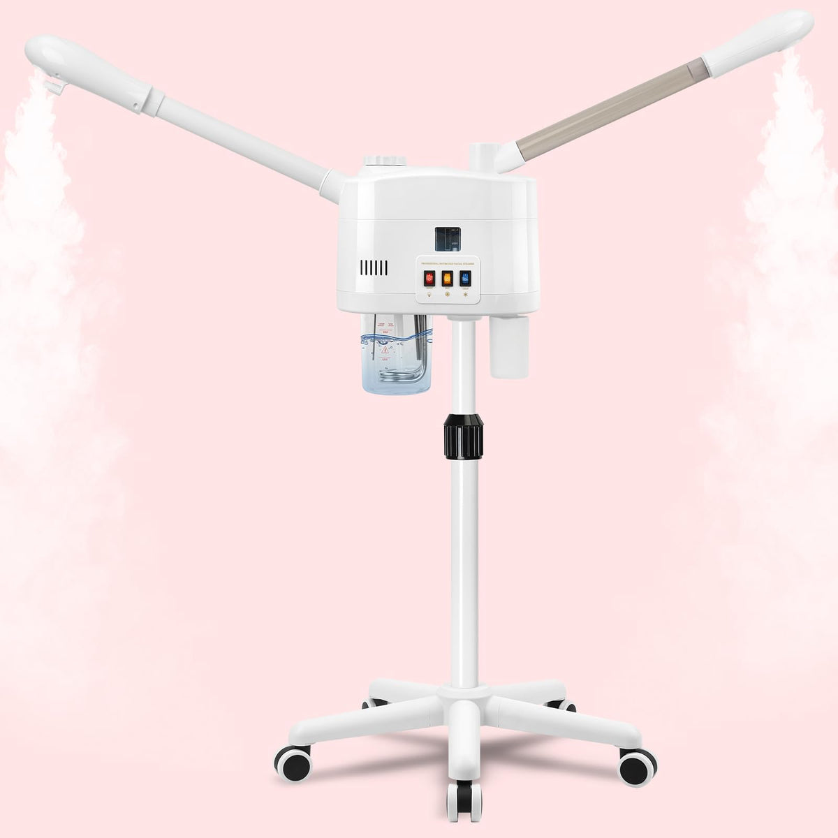 Lailelaodi professional facial steamer with hot and cold mist for cleansing routines.