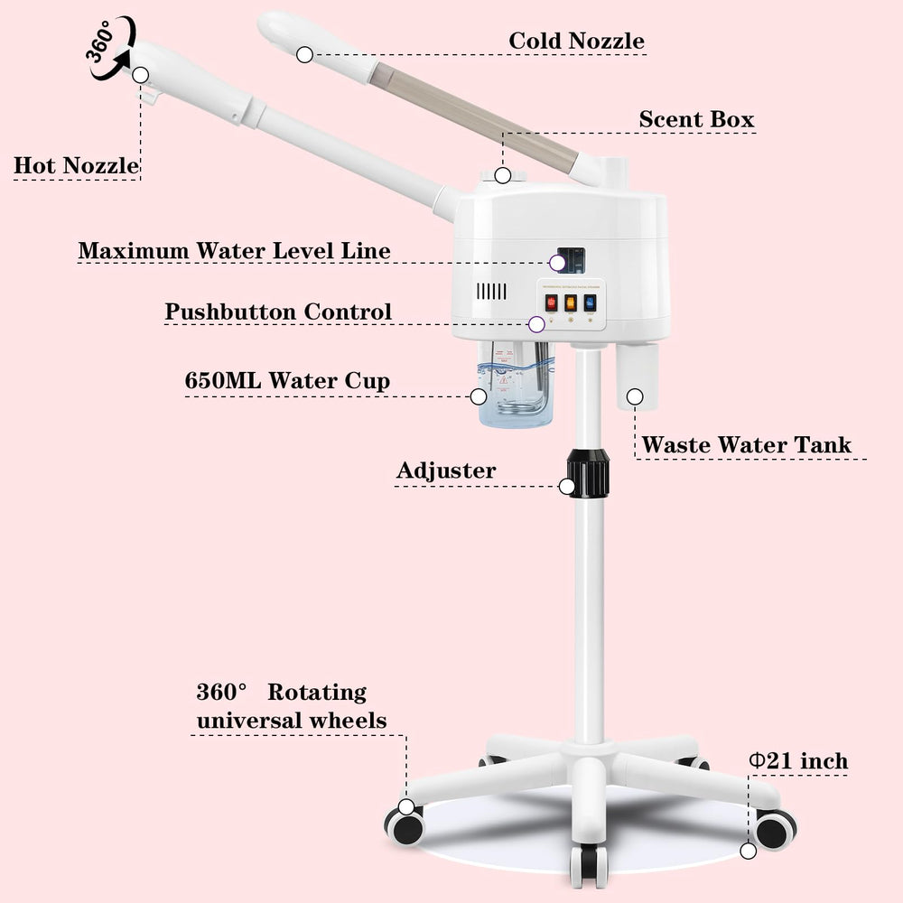 Lailelaodi removable 500ml cup for easy water refills.