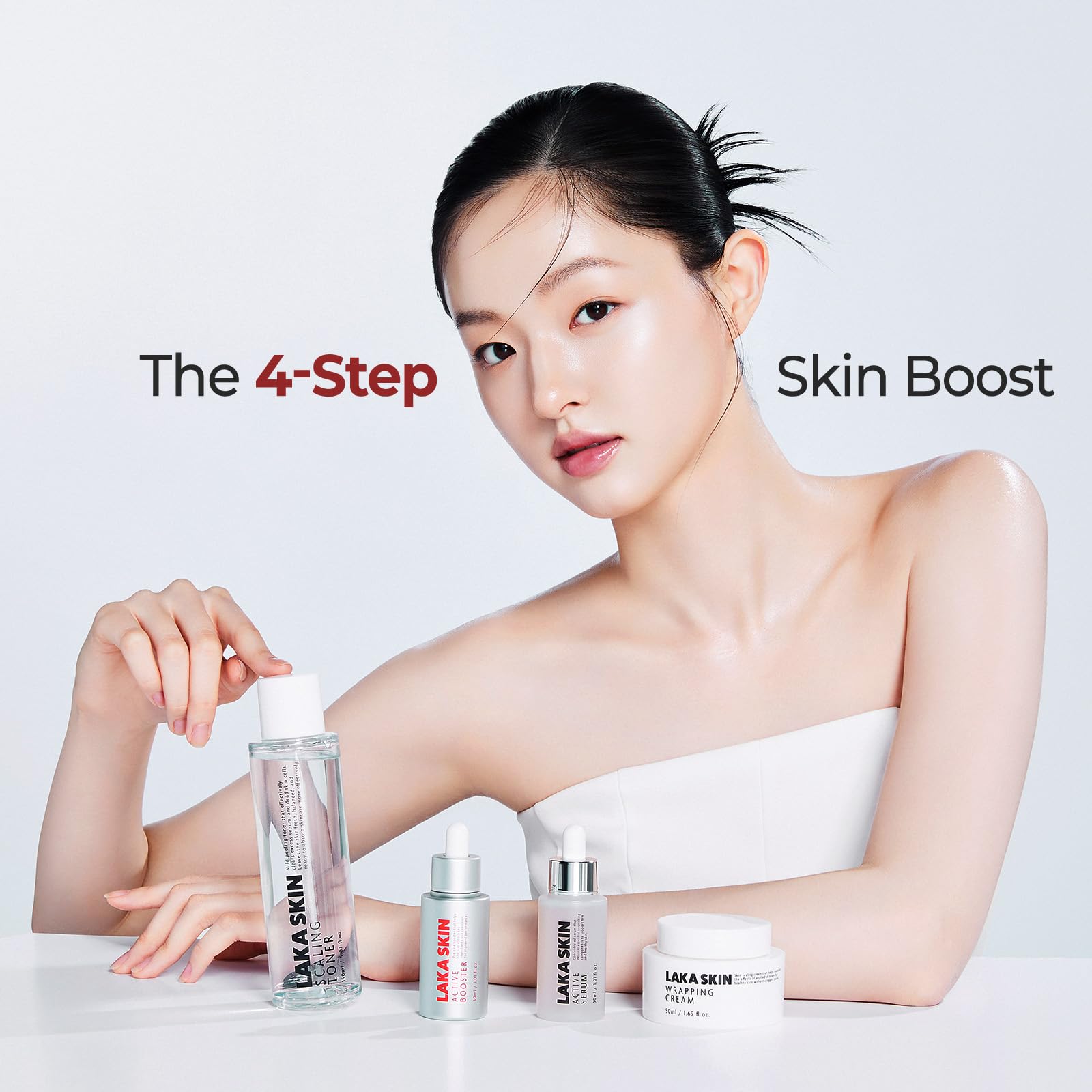 Laka bold self-expression branding reinforcing skincare as a statement