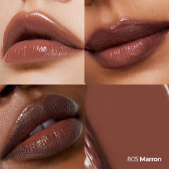 Laka Devil Lip Marron 805 swatch with bold, lasting color.