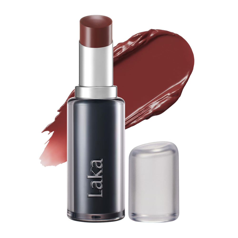 Laka Devil Lip Burnt Swirl color adds vivid glow for daily bold looks.