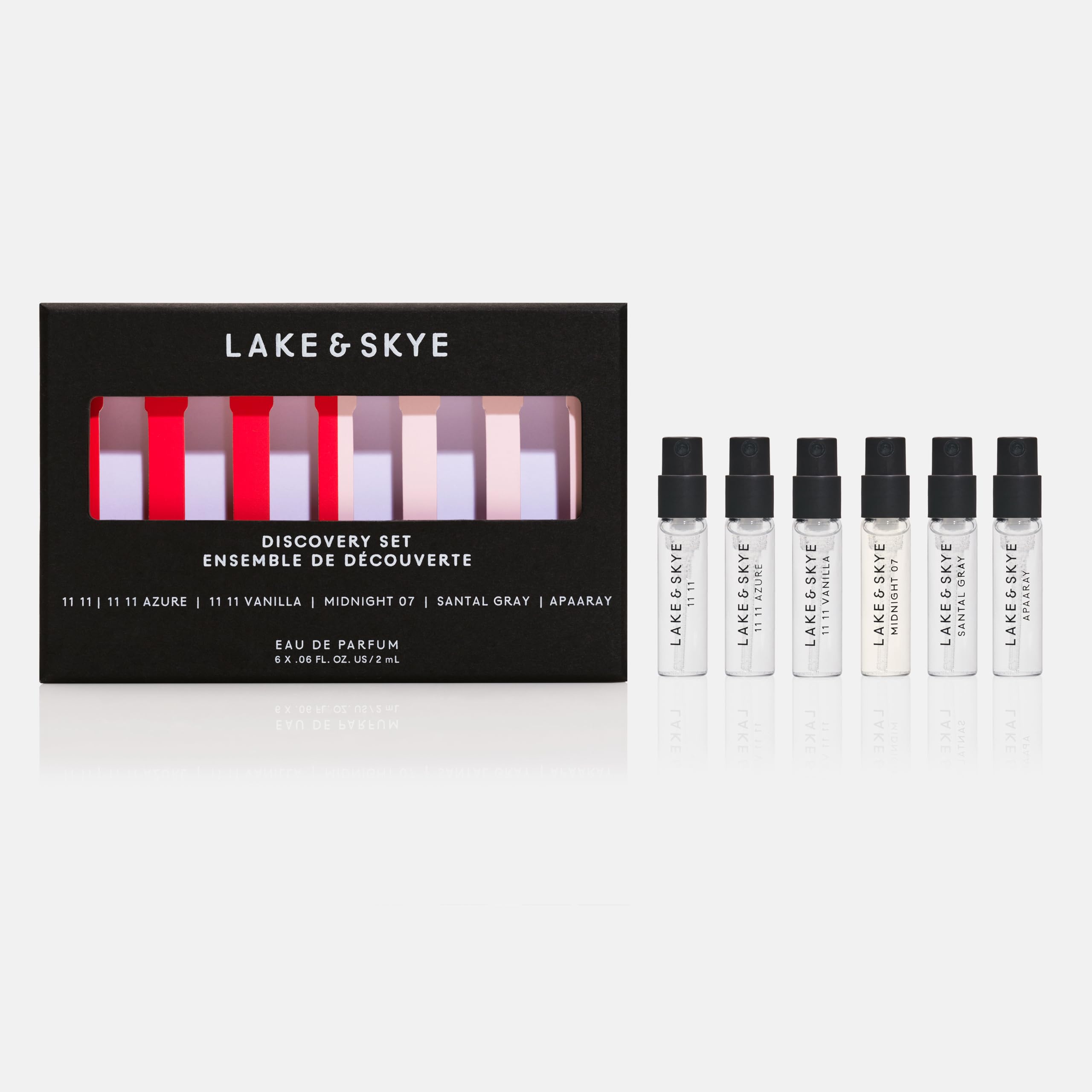 Lake & Skye 11 11 azure bottle—test a fresh, energetic aroma in daily routines.
