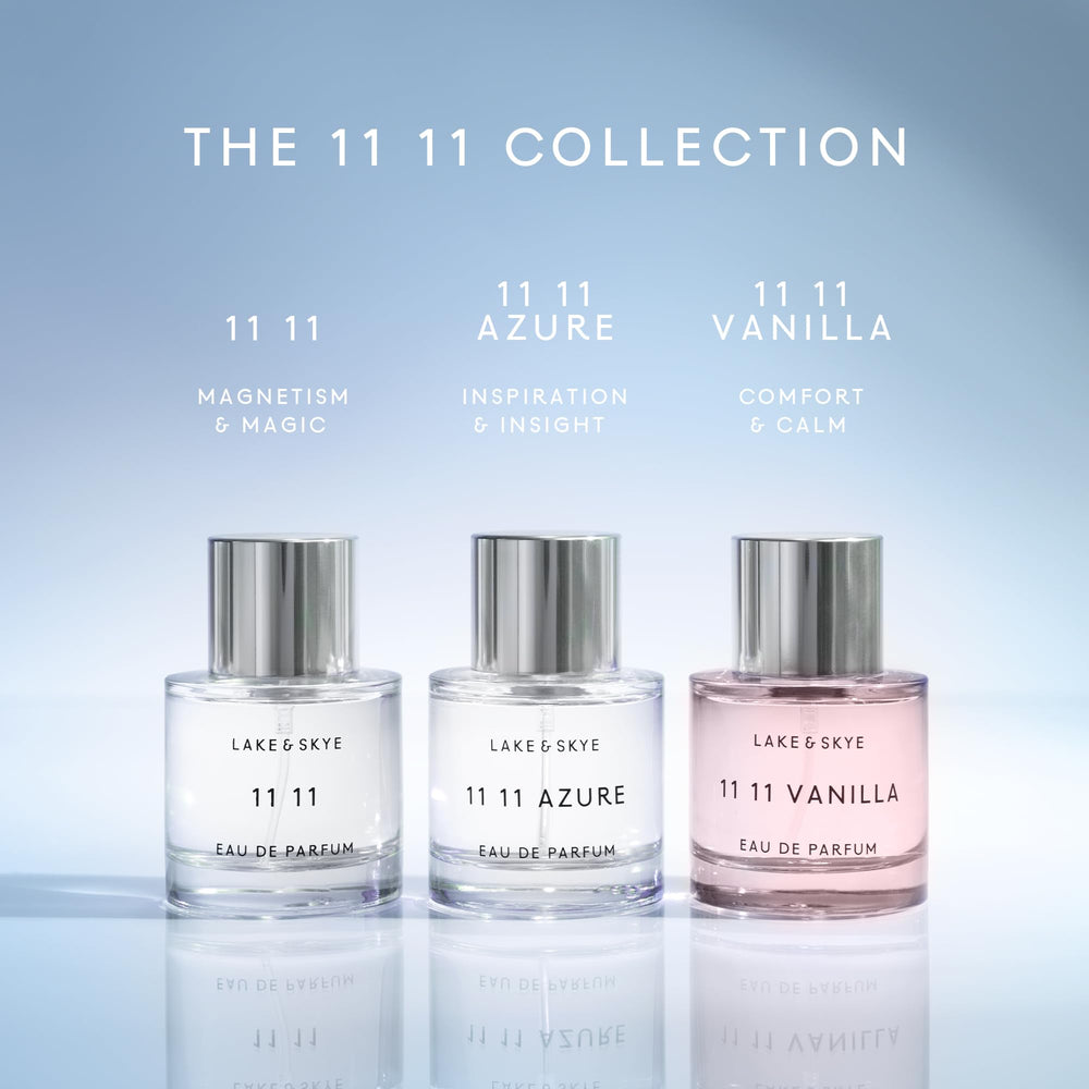 Lake & Skye 11 11 travel packaging highlights portable fragrance on the go
