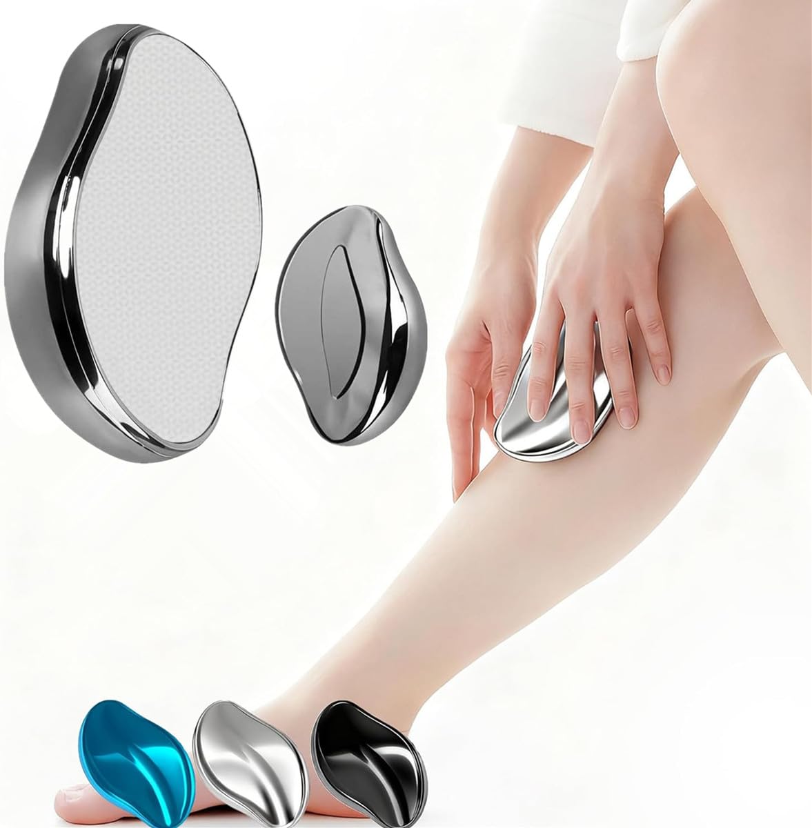 Lakko Crystal Hair Eraser shown for painless at‑home hair removal.