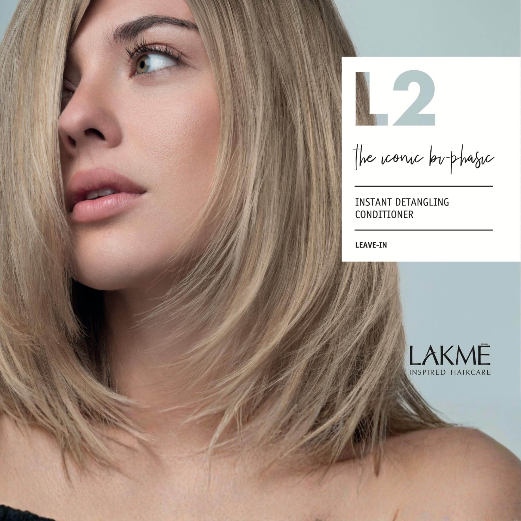 LAKMÉ L2 Classic Bi-Phase Conditioner travel-size bottle for on-the-go care