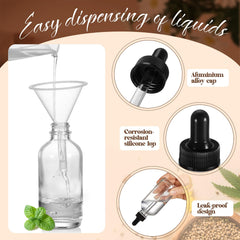 Lallisa bottle labels for easy organization and identification