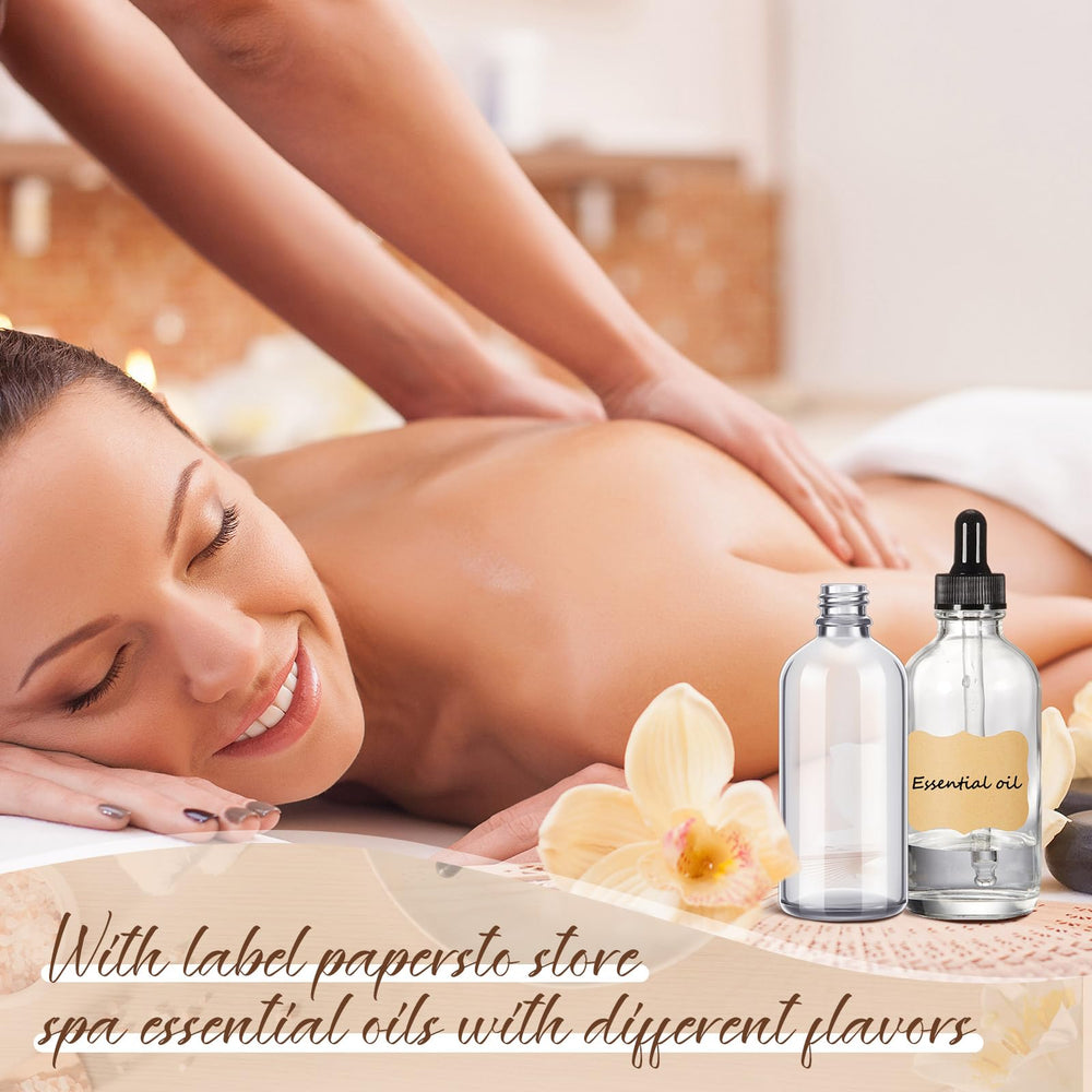 Lallisa bottles suitable for essential oils tinctures and cosmetics