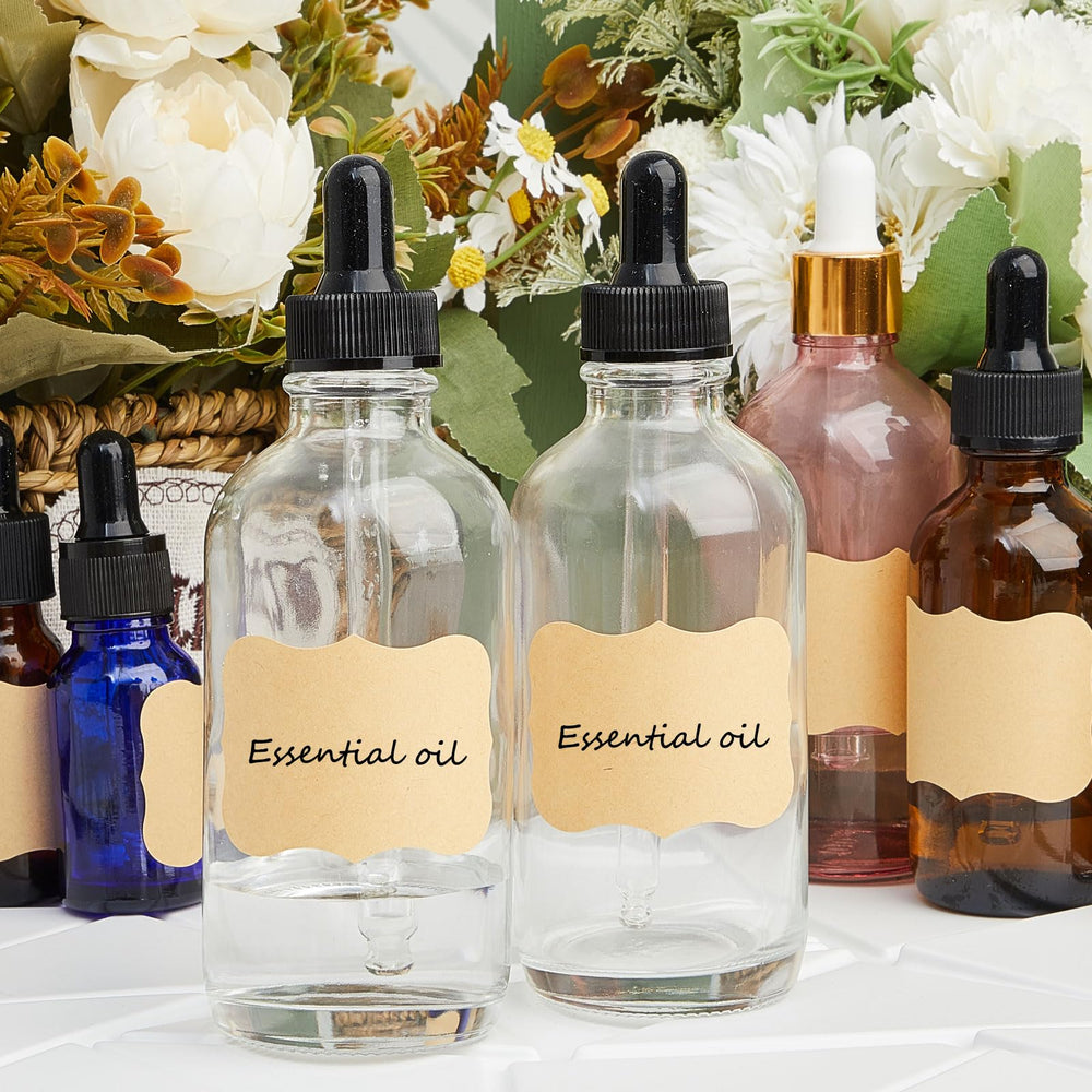 Lallisa thickened glass dropper bottles designed for reuse