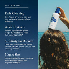 Lamarue Essential Cleanser nutrient-rich infusion with beetroot and moringa for glow