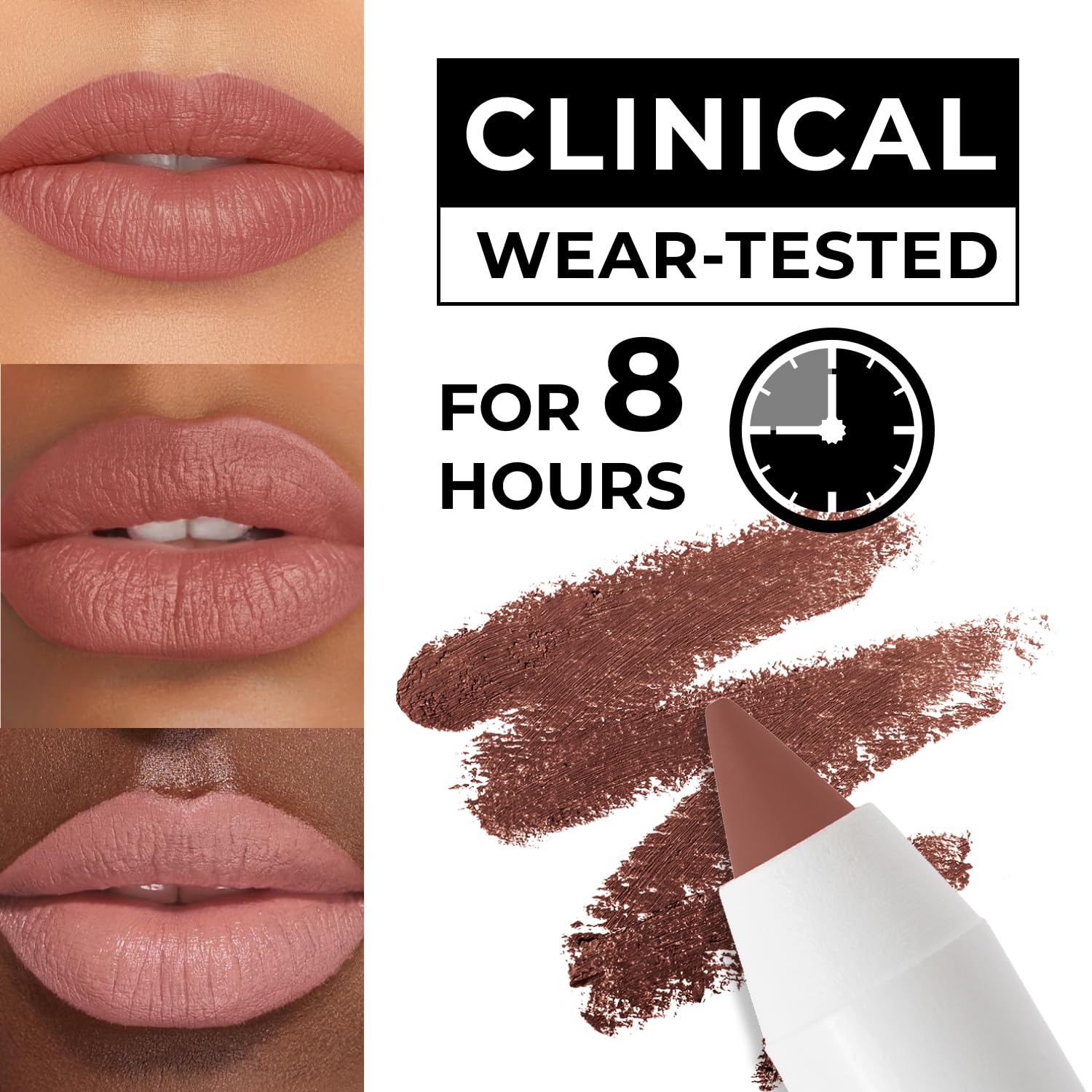 Lamel Lip Liner Pencil sharpened edge close-up for precise definition