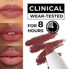 Lamel Lip Liner sharpenable edge creates clean contour every time.