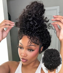 Lametope 360 lace front wig with drawstring back for secure, adjustable fit.