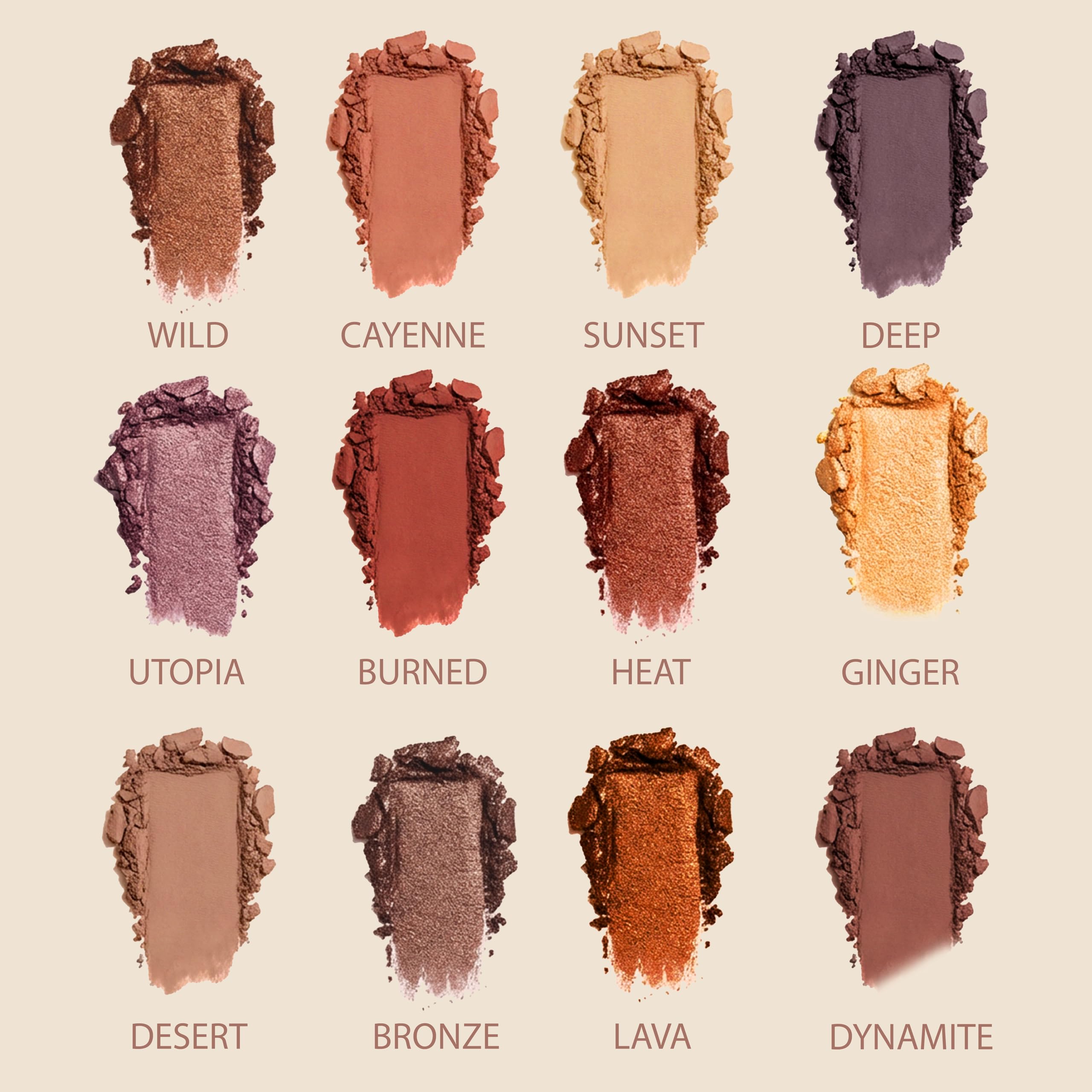Lamora Bronze Palette bridal look with soft bronze glow