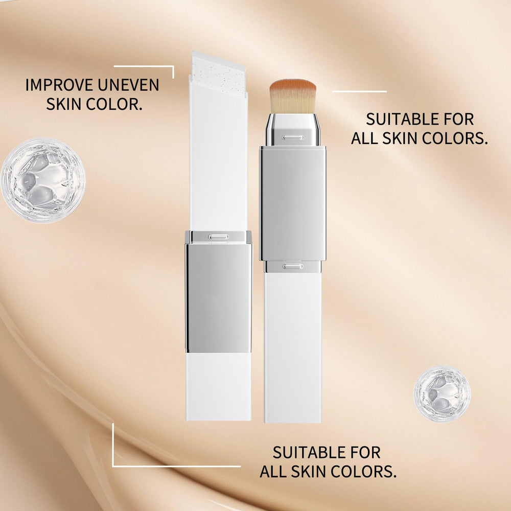 Lampolar Blanc Cover Cream Stick white balm before blending ready to adapt.