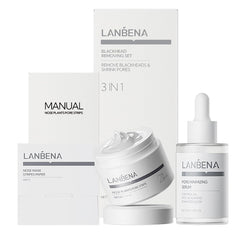 LANBENA 3 in 1 set pack for comprehensive at-home pore care and cleansing