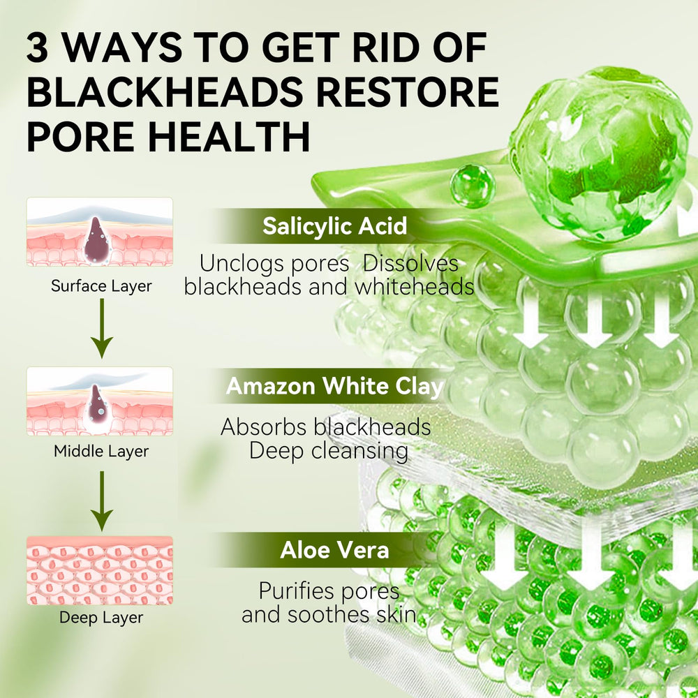 LANBENA aloe vera and hyaluronic acid soothe while cleansing pores