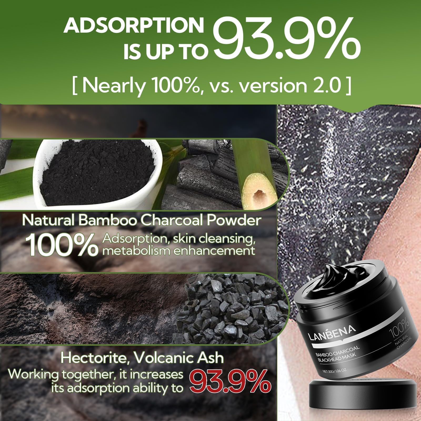 LANBENA Film-Forming Technology—quick penetration for active ingredients.